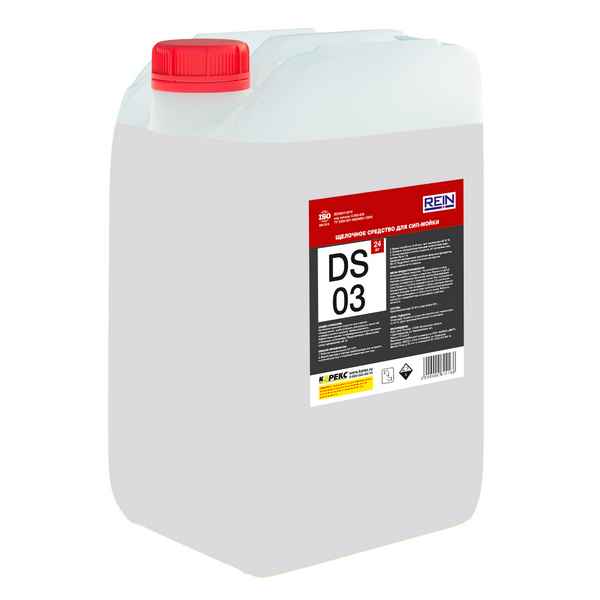 Очиститель DS 03X, щелочное средство для СИП-мойки, 20 л