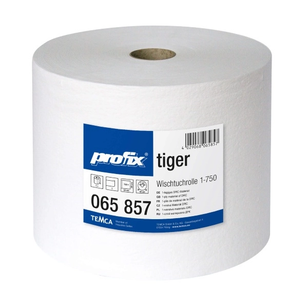 Салфетки Tiger, белый, рулон