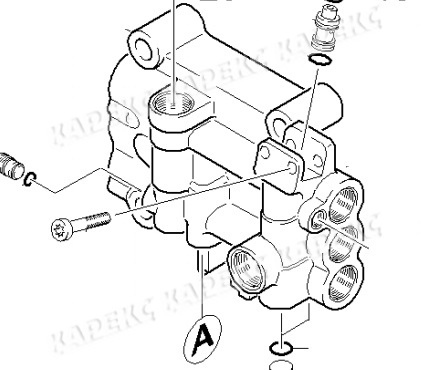Корпус помпы HD 10/25 вместо 5.550-291