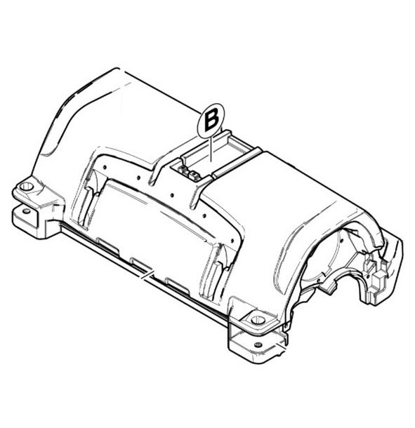 КОРПУС ЩЕТОЧНОГО БЛОКА R 90 S