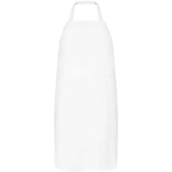 Фартук aproTex® -EL70, с прошитым краем, ширина 70 см, длина 110 см, белый