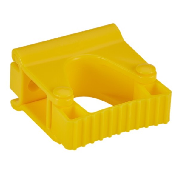 Крепление настенное гигиеничное и зажим, 83 мм, жёлтое