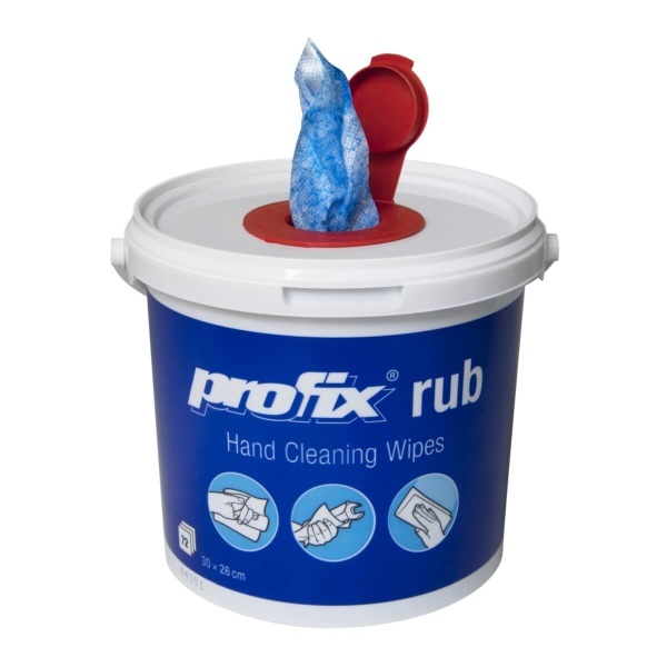 Протирочные салфетки rub, ведро