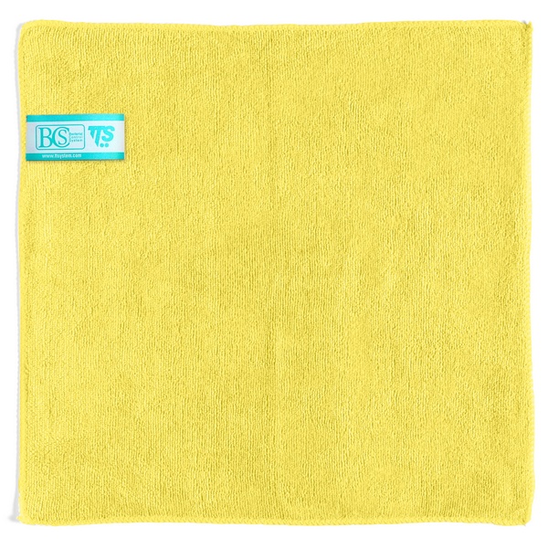 Салфетка MULTI-T BCS, микрофибра, 40x40 см, 200 шт., жёлтая