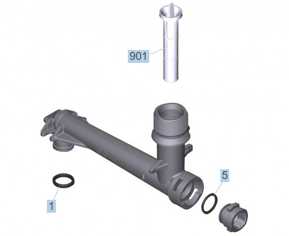 Входной патрубок, K4-K5 [2]