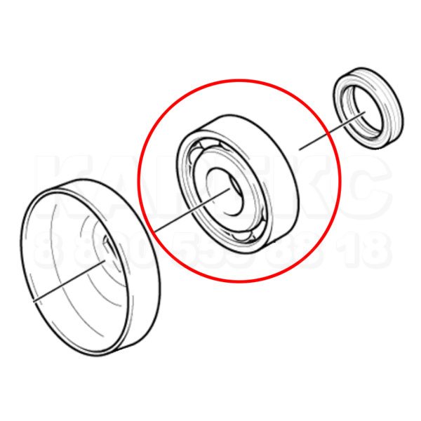 Шарикоподшипник, K3