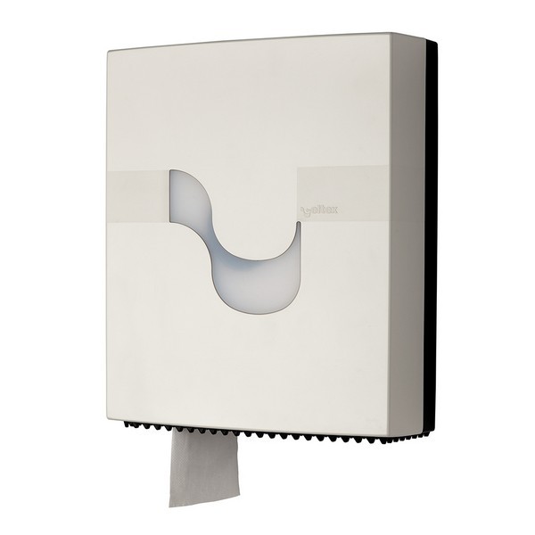 Диспенсер Megamini для туалетной бумаги в рулонах Maxi Jumbo, белый