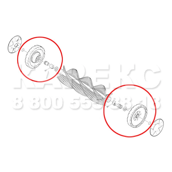 Колесо S 550/650