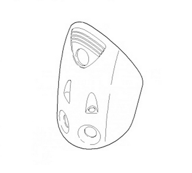 Крышка серый базальт для замены RAL7012