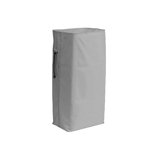 Мешок с молнией 120 л серый