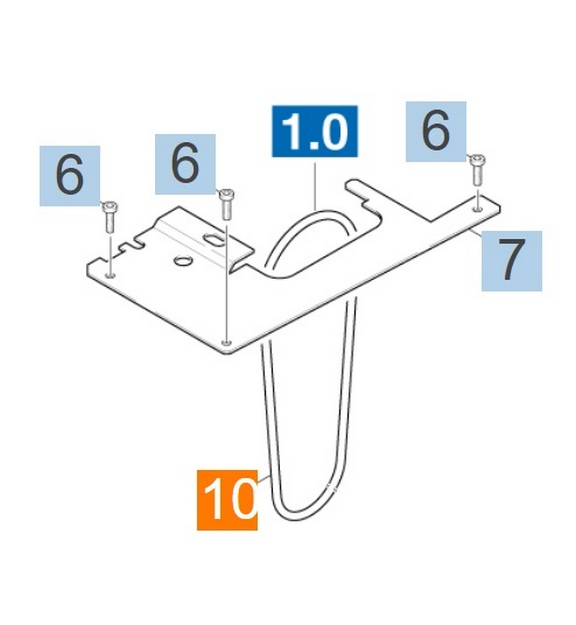 Ремень боковой щетки