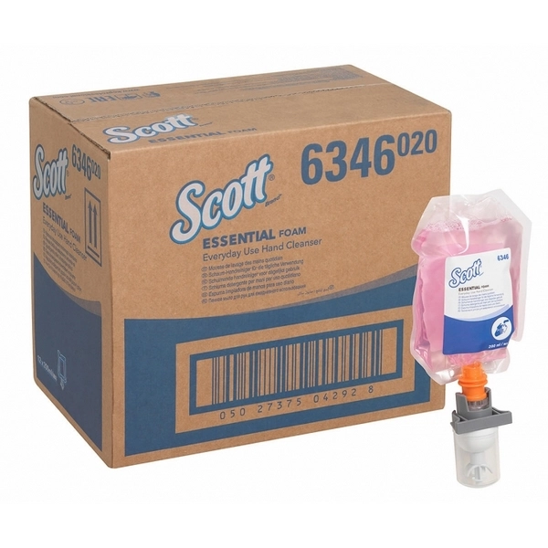 Пенное мыло для рук в кассетах Scott Essential (12 кассет x 0,2 литра)