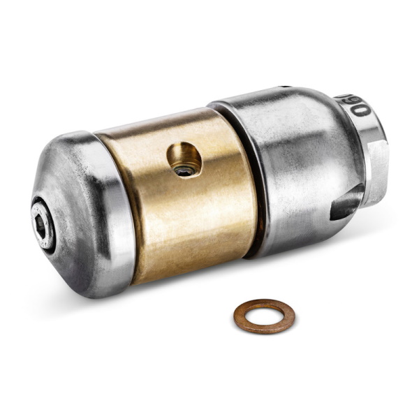 Роторное сопло для промывки труб