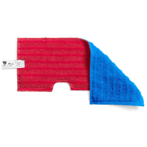 Моп двухсторонний, двухцветный, микрофибра для гладких поверхностей, синий