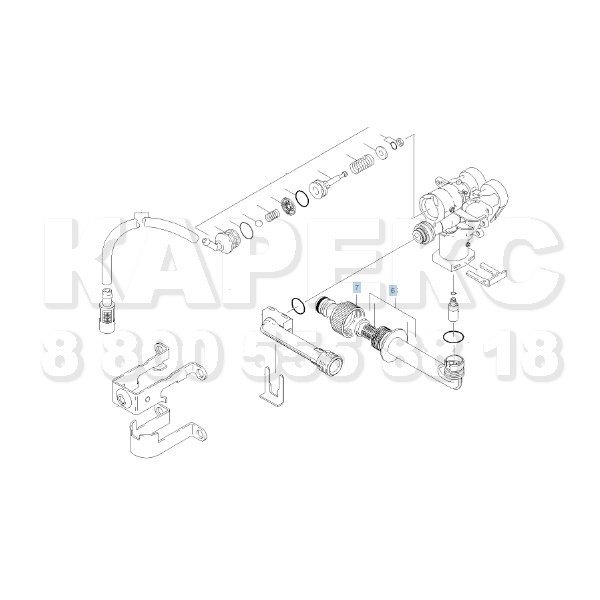 Помпа в сборе, K2