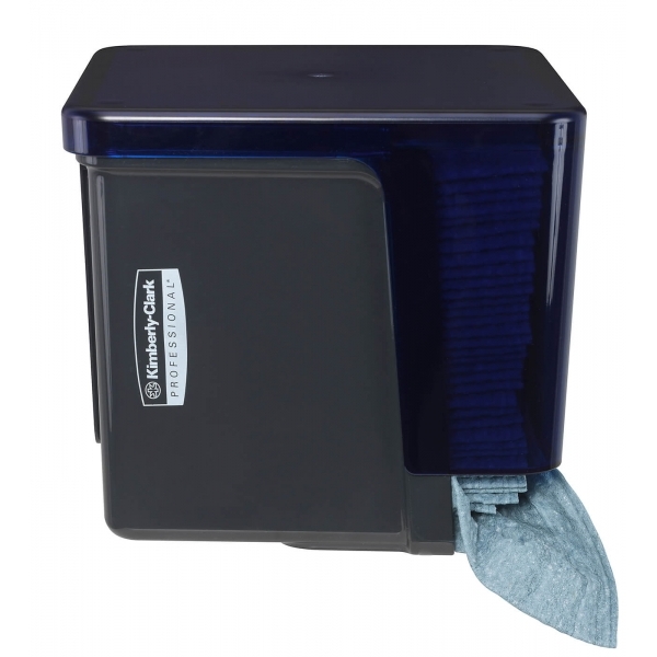 Диспенсер  серый для салфеток сложенных вчетверо