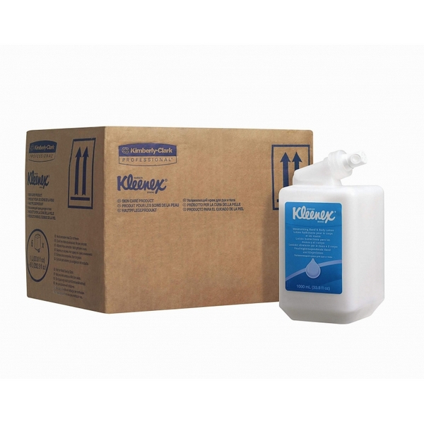 Увлажняющий крем для рук и тела Kleenex (6 кассет x 1 литр)