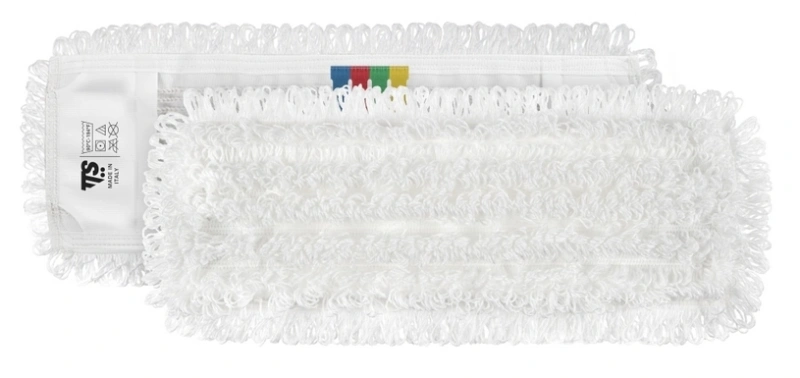 Моп Tuft Microriccio Wet Disinfection с карманами, микрофибра белый 40*13