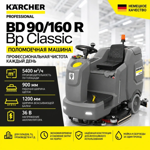 Поломоечная машина BD 90/160 R Bp Classic