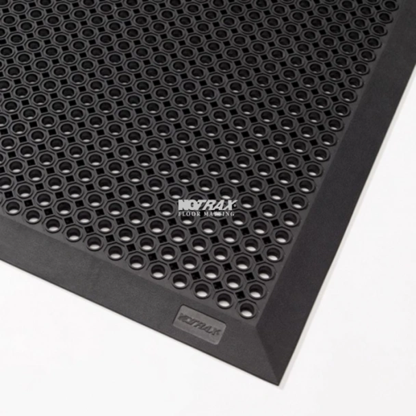 Напольное покрытие 599B Oct-o-Flex Bevelled 12.5 мм black 70 х 90 см