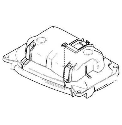 КОЖУХ ЩЕТОЧНОГО БЛОКА D 90 S