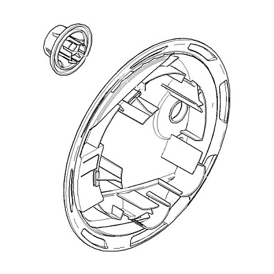 Крышка барабана для шланга