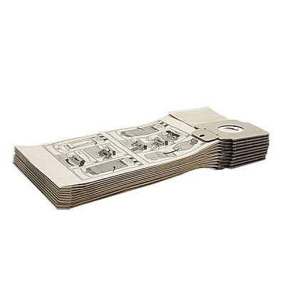 Пылесборники Karcher бумажные, к пылесосам CV 30/1, CV 38/1, CV 38/2, CV 48/2, 10 шт