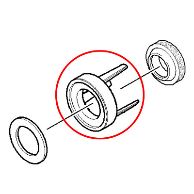 Кольцо на стойках
