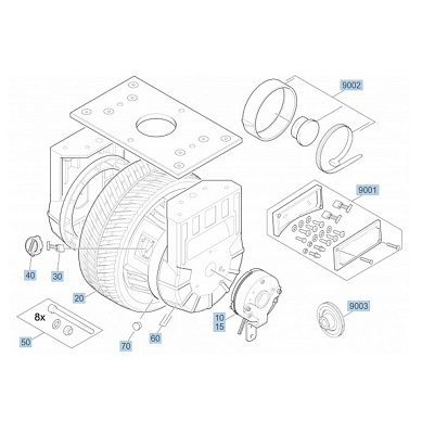 ДВИГАТЕЛЬ B 150 R