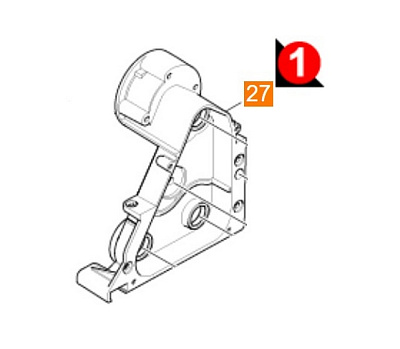 ДЕРЖАТЕЛЬ ДВИГАТЕЛЯ ЩЕТОК