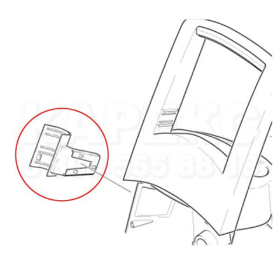 Держатель пистолета, K5-K7