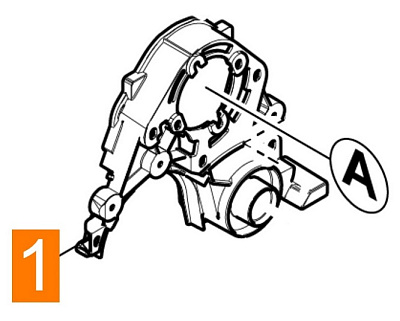 МОНТАЖНЫЙ КОМПЛЕКТ ПРИЖИМА ЩЕТКИ