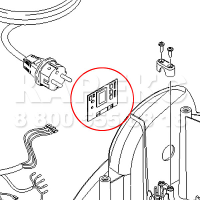 Плата электроники SC 1402