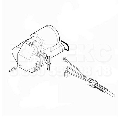Распределительная коробка в сборе