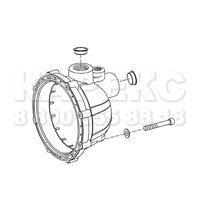 Головка насоса BP