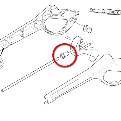 Втулка пистолета, K3-K7