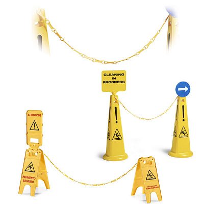 Цепочка  пластиковая для пирамидального знака