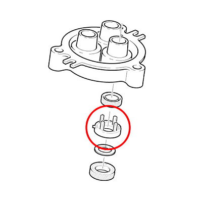 Шайба упорная, K 7