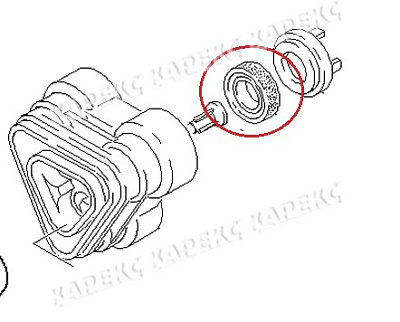 Прокладка в/д