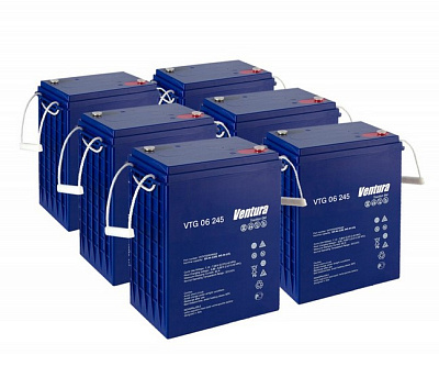 КОМПЛЕКТ АККУМУЛЯТОРНЫХ БАТАРЕЙ VTG 06 245 ДЛЯ B 150