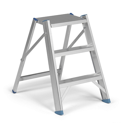 Стремянка алюминиевая, с 3-мя ступенями