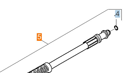 Шланг телескопической трубки