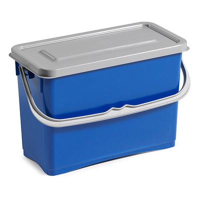 Ведро герметичное с крышкой Hermetic, 8 л., синее