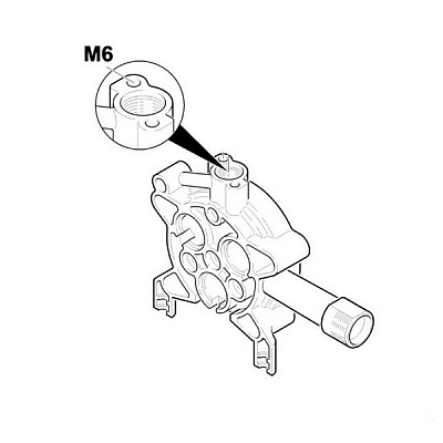 Корпус помпы, K5