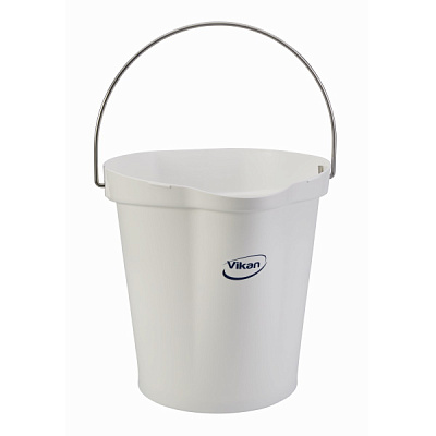 Ведро 12 л, белое