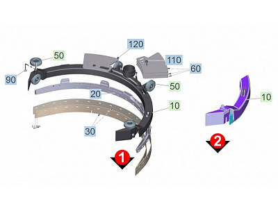 ВСАСЫВАЮЩАЯ БАЛКА, BD 38/12 C