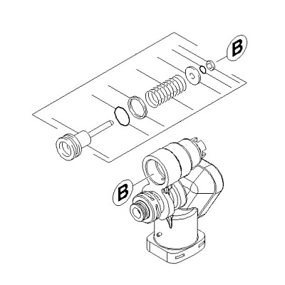 Корпус распределителя, K2-K3