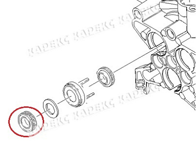 Прокладка в/д 12 х 20 х 5