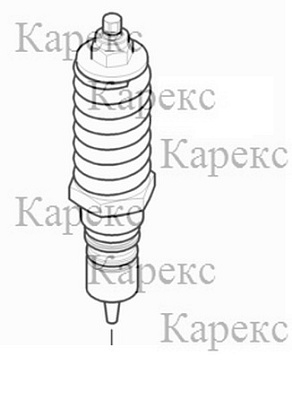 КЗЧ перепускного клапана
