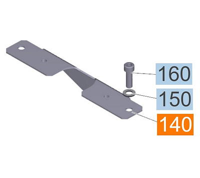 ОПОРНАЯ ПЛАСТИНА ВСАСЫВАЮЩЕЙ БАЛКИ